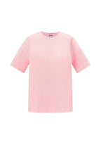 T-shirt Casual Solide Kleur
