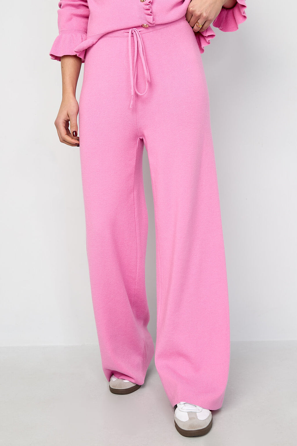 Casual Gebreide Wol Broek
