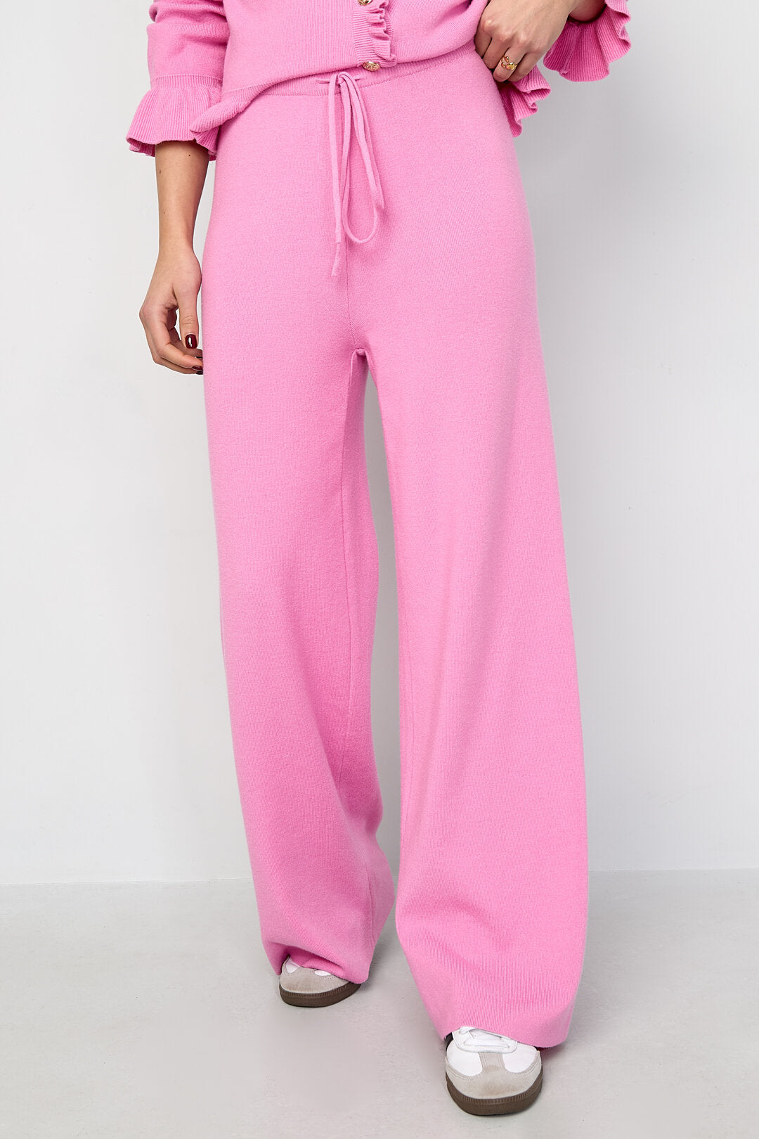 Casual Gebreide Wol Broek