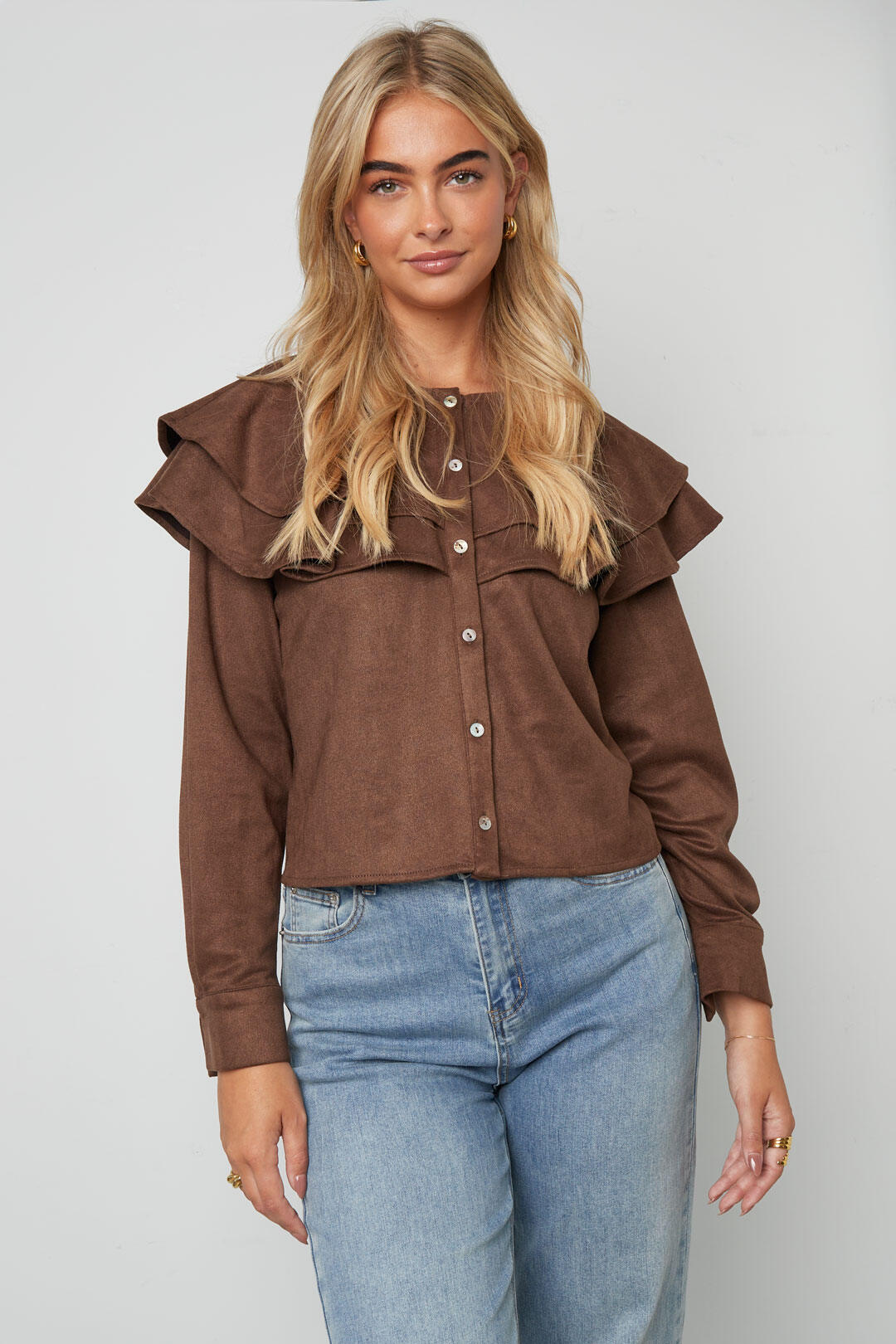 Elegante Blouse met Ruches