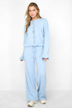 Casual Gebreide Wol Broek