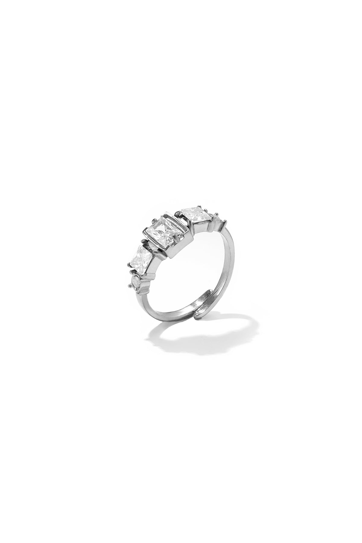 Minimalistische Ringen Met Geometrische Vormen