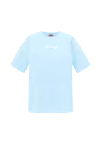 Katoen Gebreide Vrouwen T-shirt Casual Letters