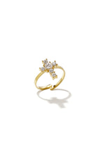 Minimalistische Ringen Met Kruismotief