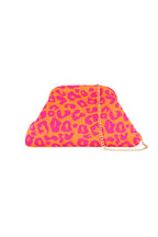 Stylish Leopard Print Half-moon Crossbody Bag