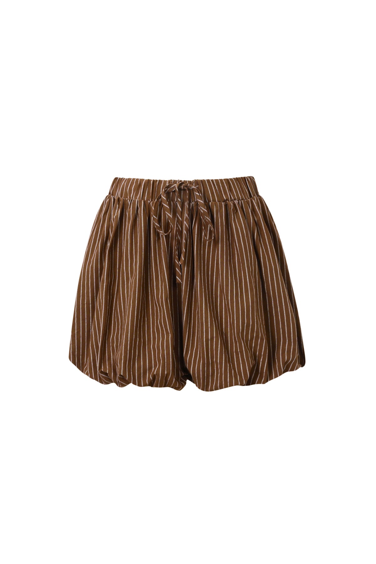 Woven Cotton Vrouwen Shorts Casual Stripes