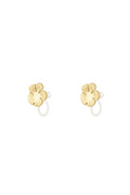 Bloem Clip Oorbellen