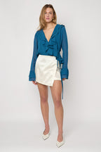 Longsleeve Met Ruches
